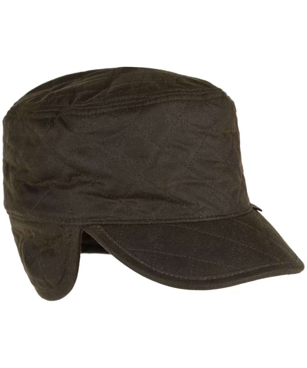 Stanhope Trapper Waxed Hat - Olive