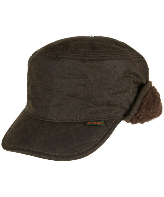 Stanhope Trapper Waxed Hat - Olive