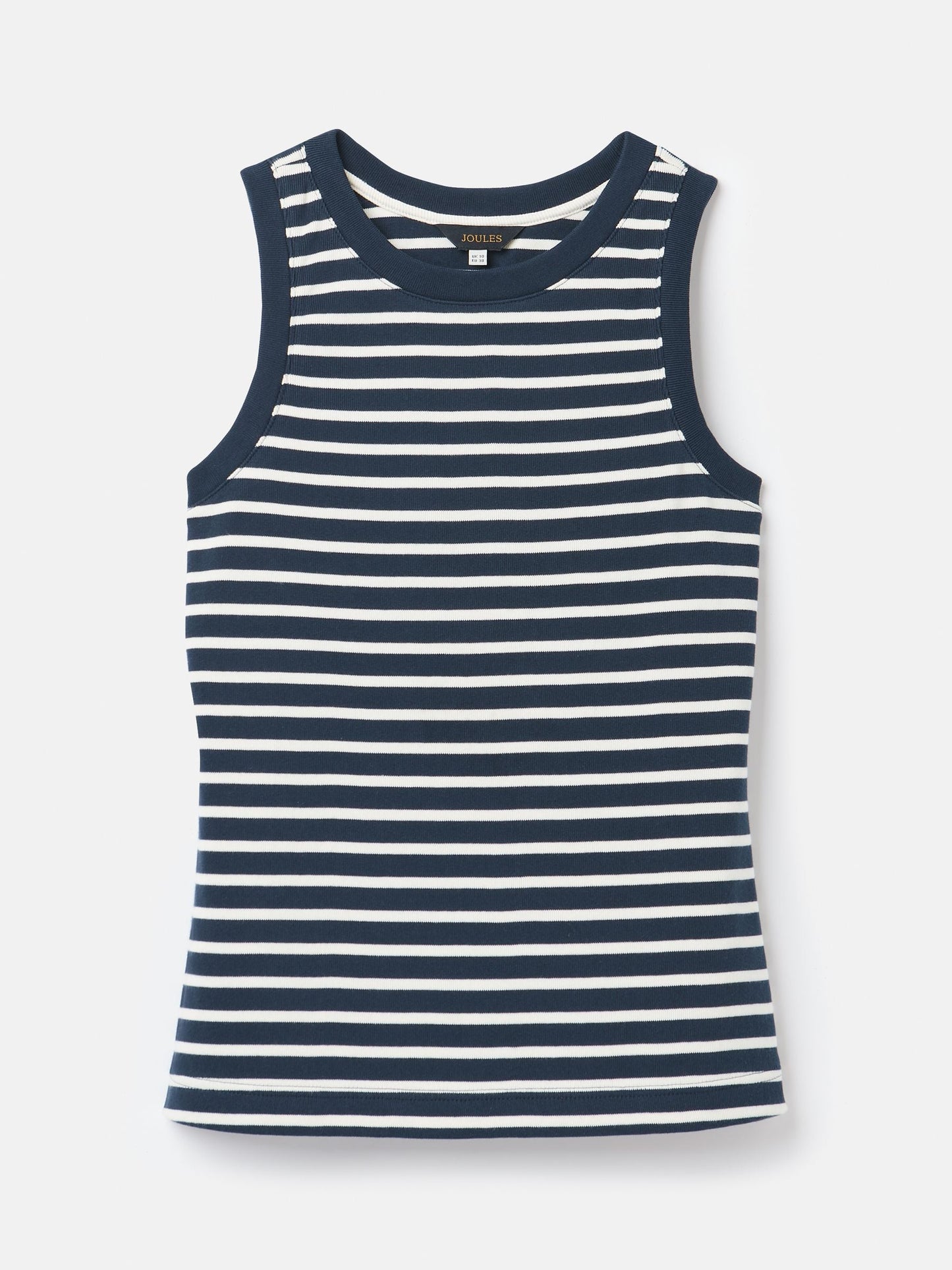 Harbour Navy & Cream Striped Jersey Vest