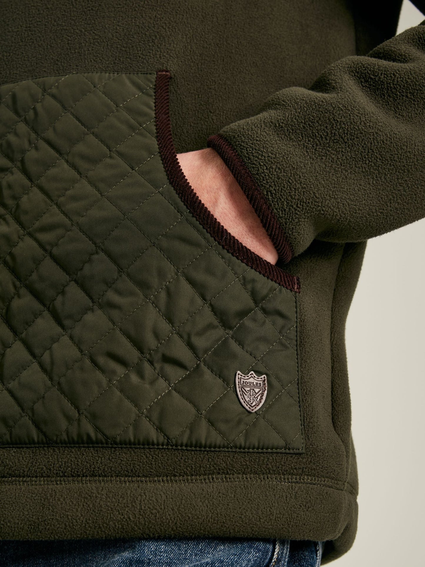 Greenfield Green Full Zip Fleece Jacket