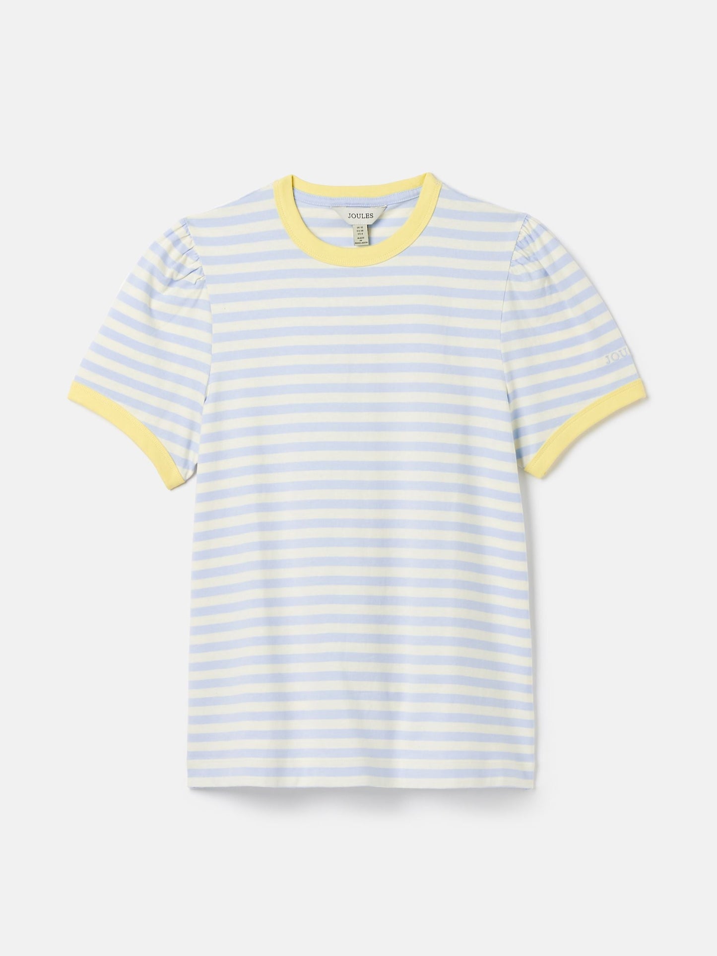 Erin Blue Stripe Short Sleeve T-Shirt