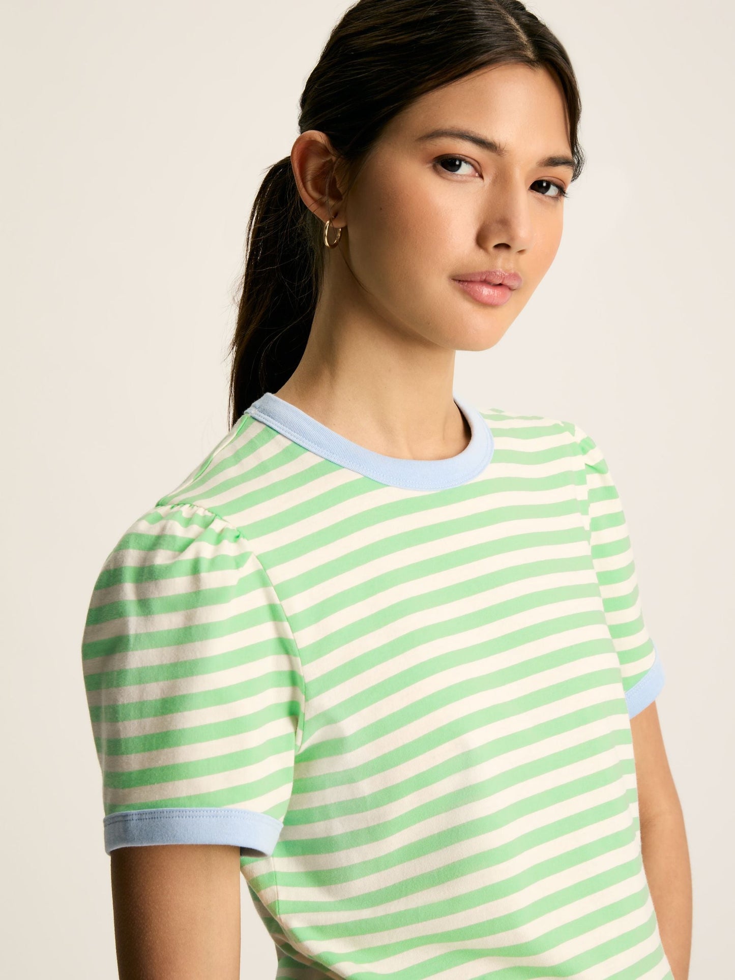 Erin Green/White Short Sleeve T-Shirt