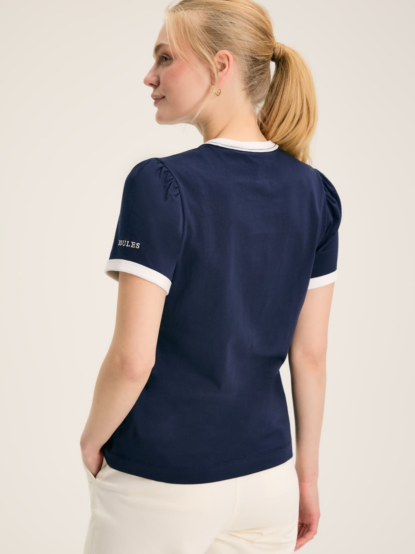 Erin Navy blue Short Sleeve T-Shirt