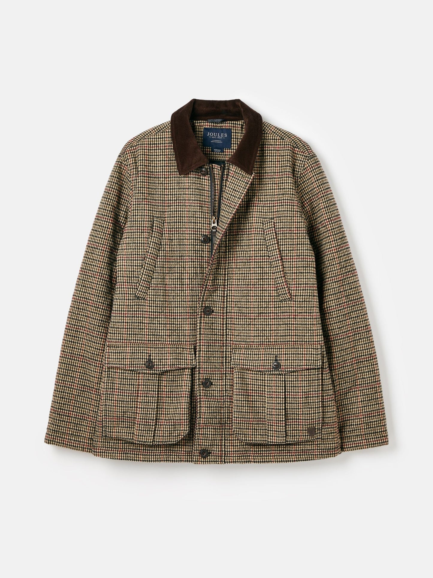 Marriott Tweed Jacket -  Brown Houndstooth