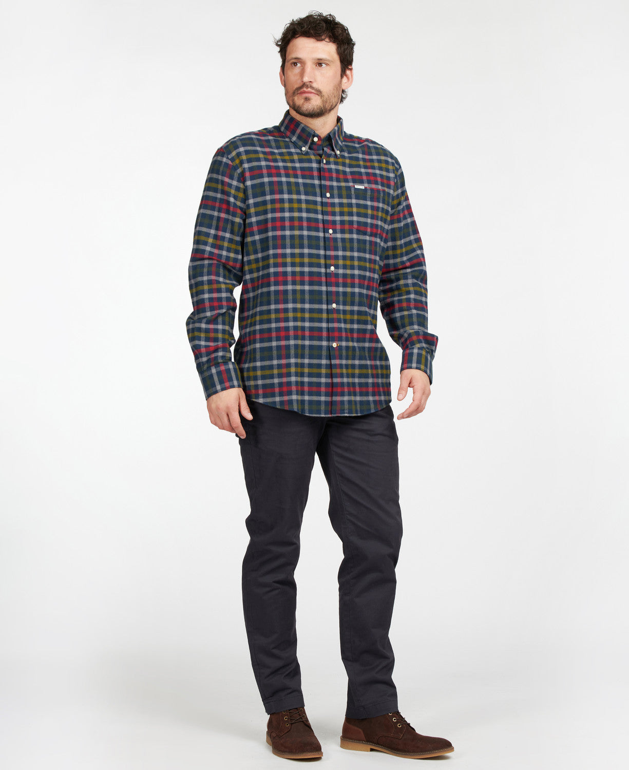 Men's Hadlo Regular Fit Shirt - Navy