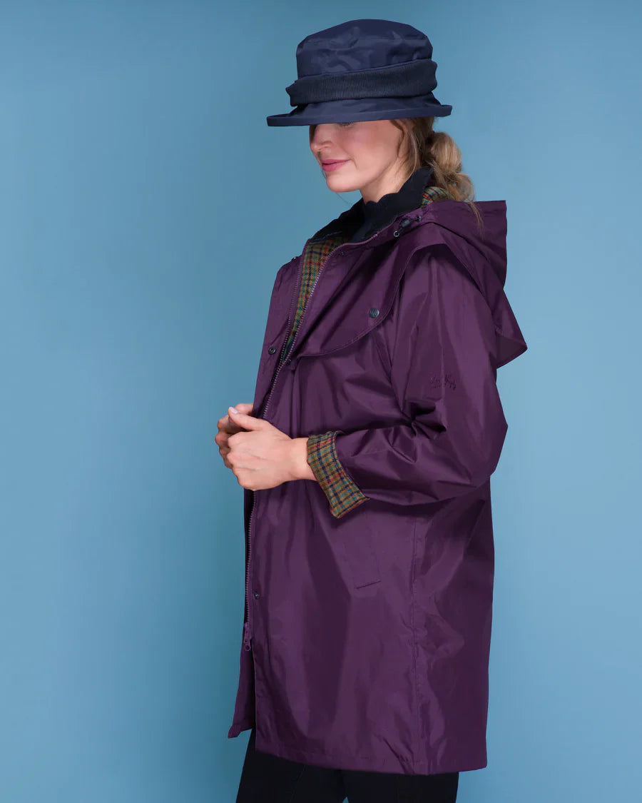 Cotswold Ladies Waterproof Coat - Blackberry