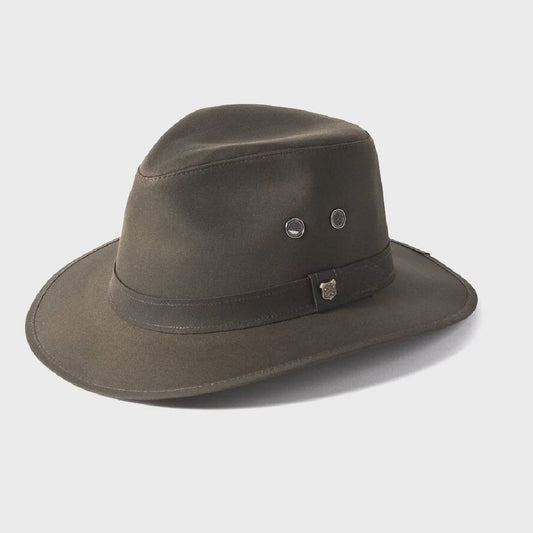 Wax Drifter Fedora - Olive