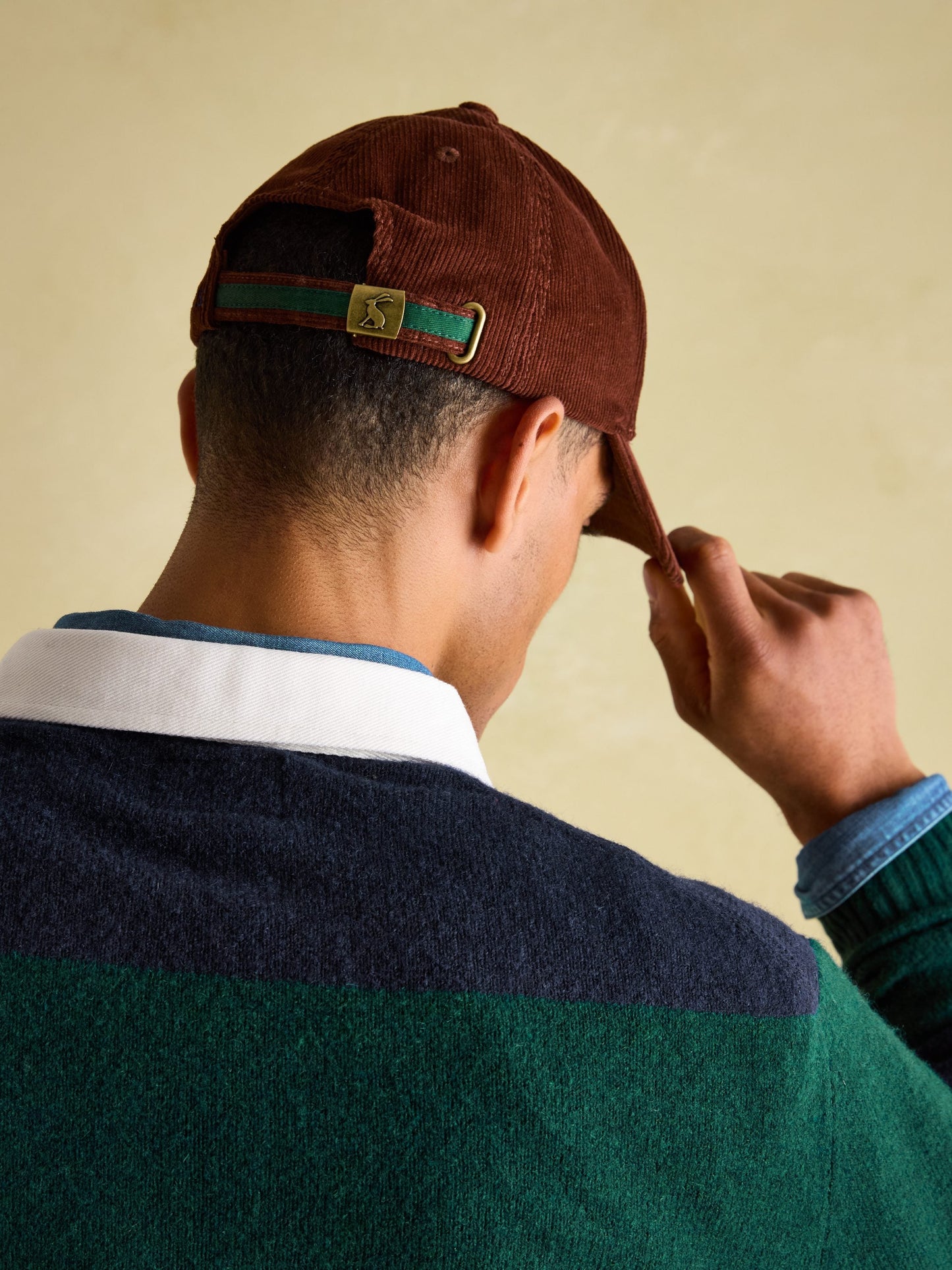 Chadwick Rust Brown Corduroy Cap