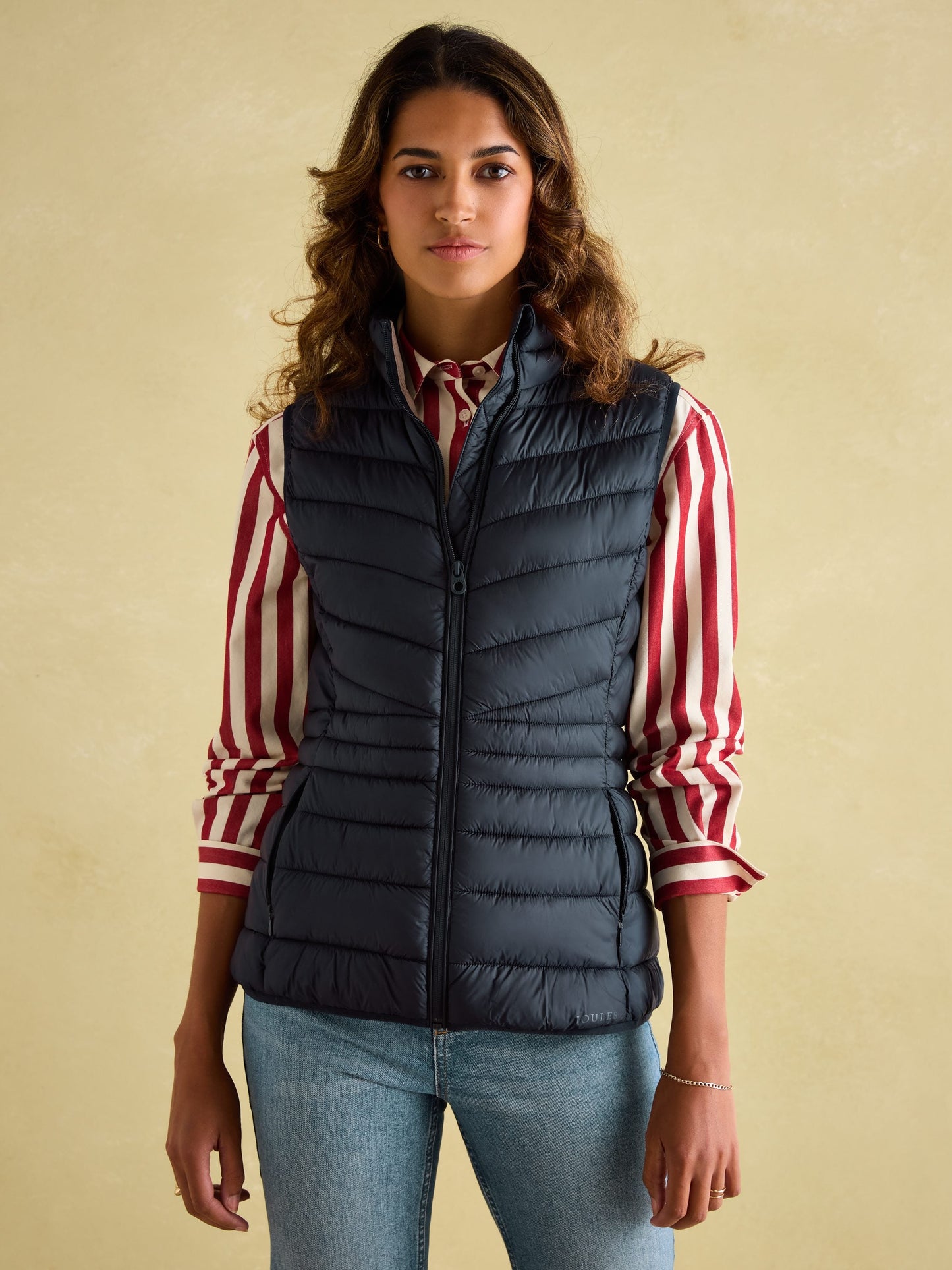 Kenley Navy Showerproof Padded Gilet