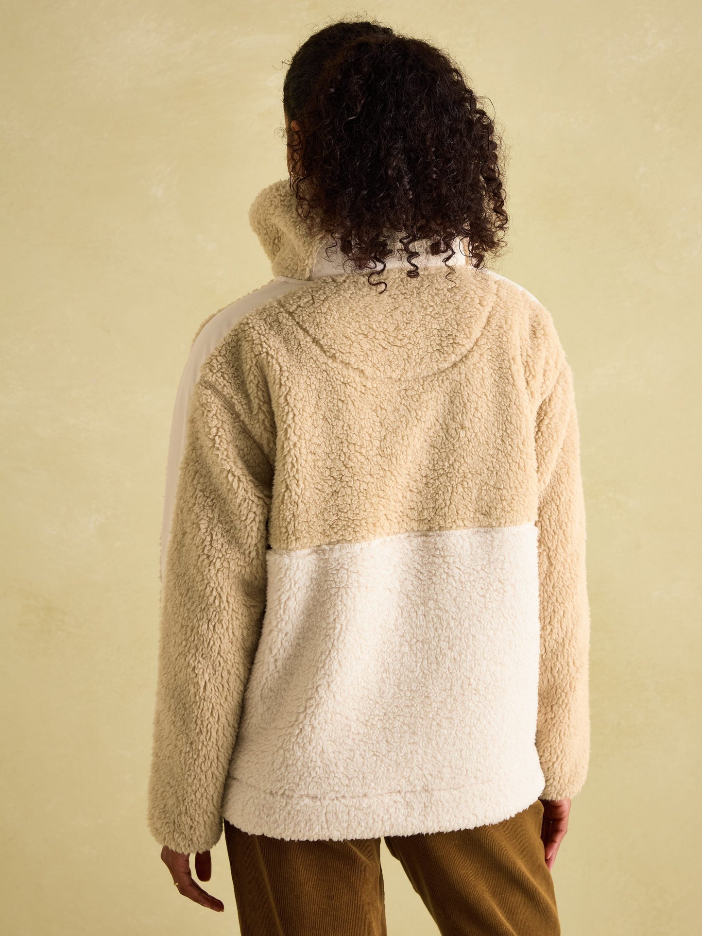 Tilly Neutral Quarter Zip Fleece