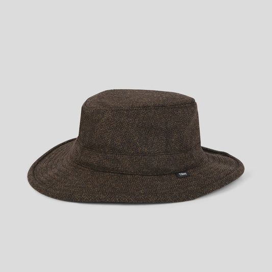 TTW2 Tec-Wool Hat - Olive Herringbone