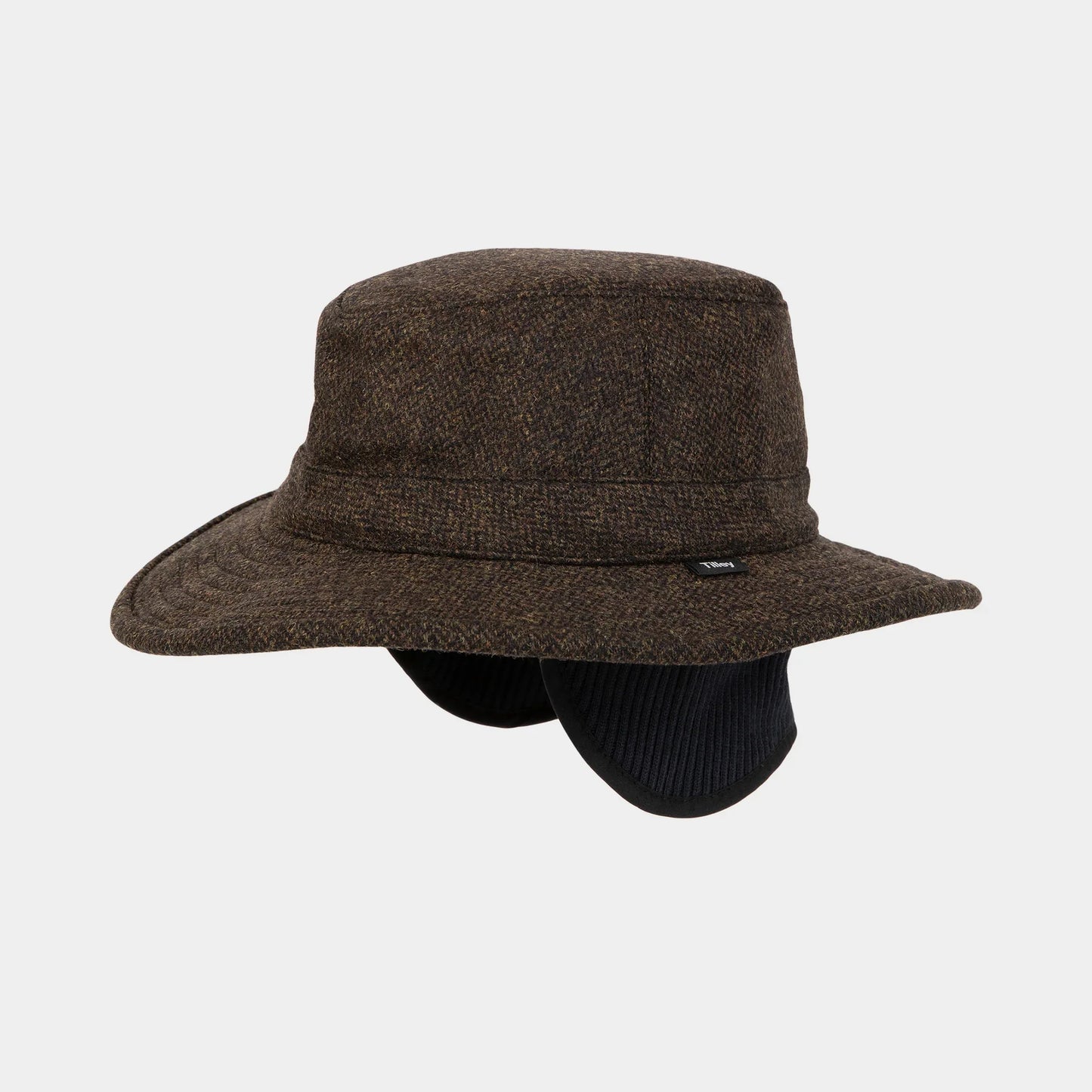 TTW2 Tec-Wool Hat - Olive Herringbone