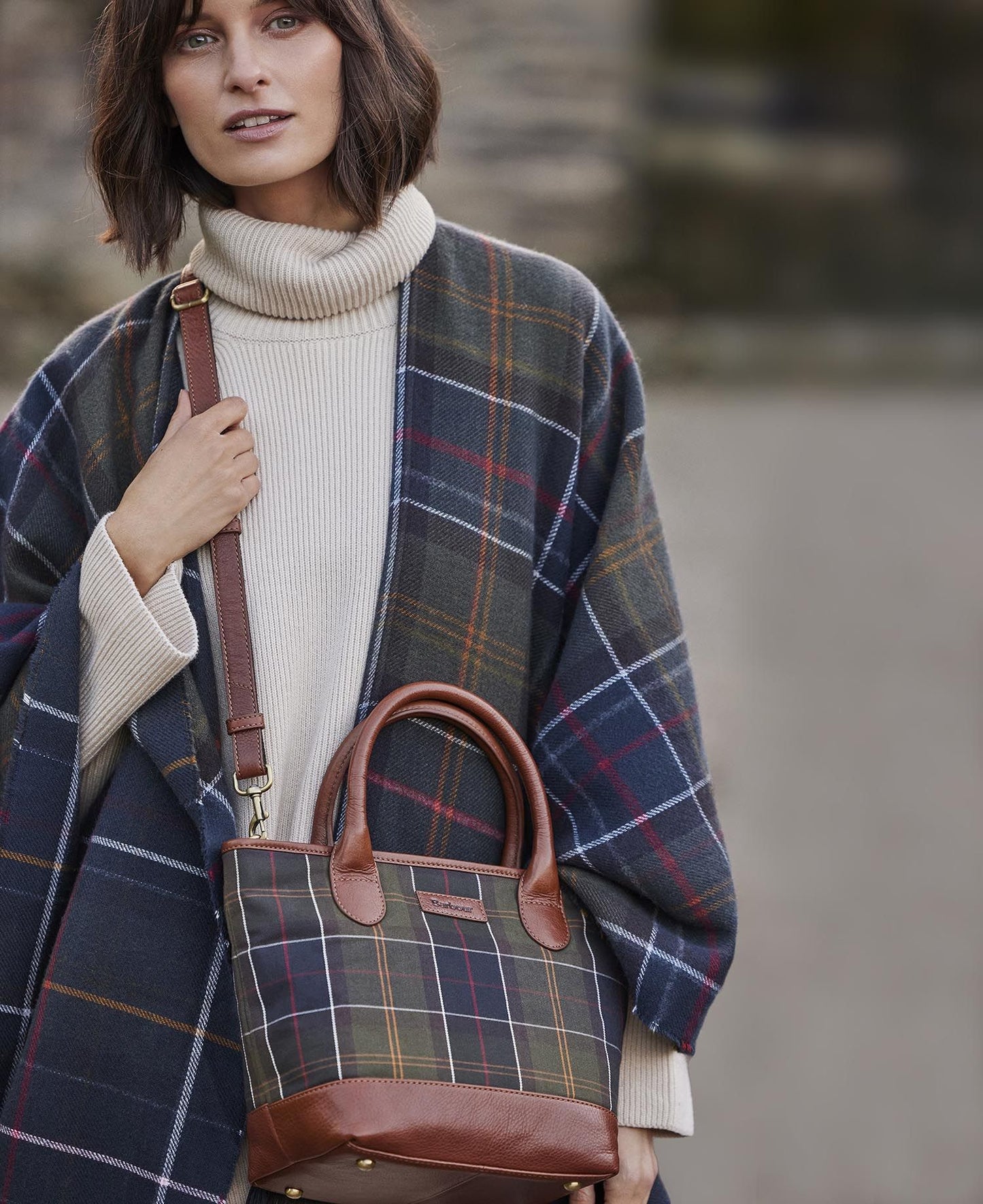 Katrine Tote Bag - Classic Tartan