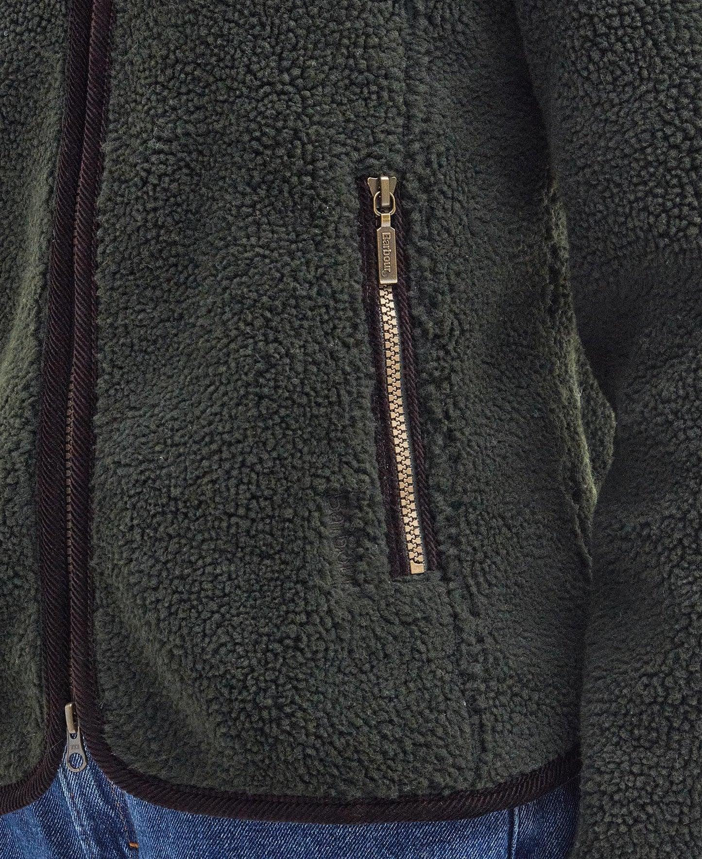 Lavenham Fleece - Olive