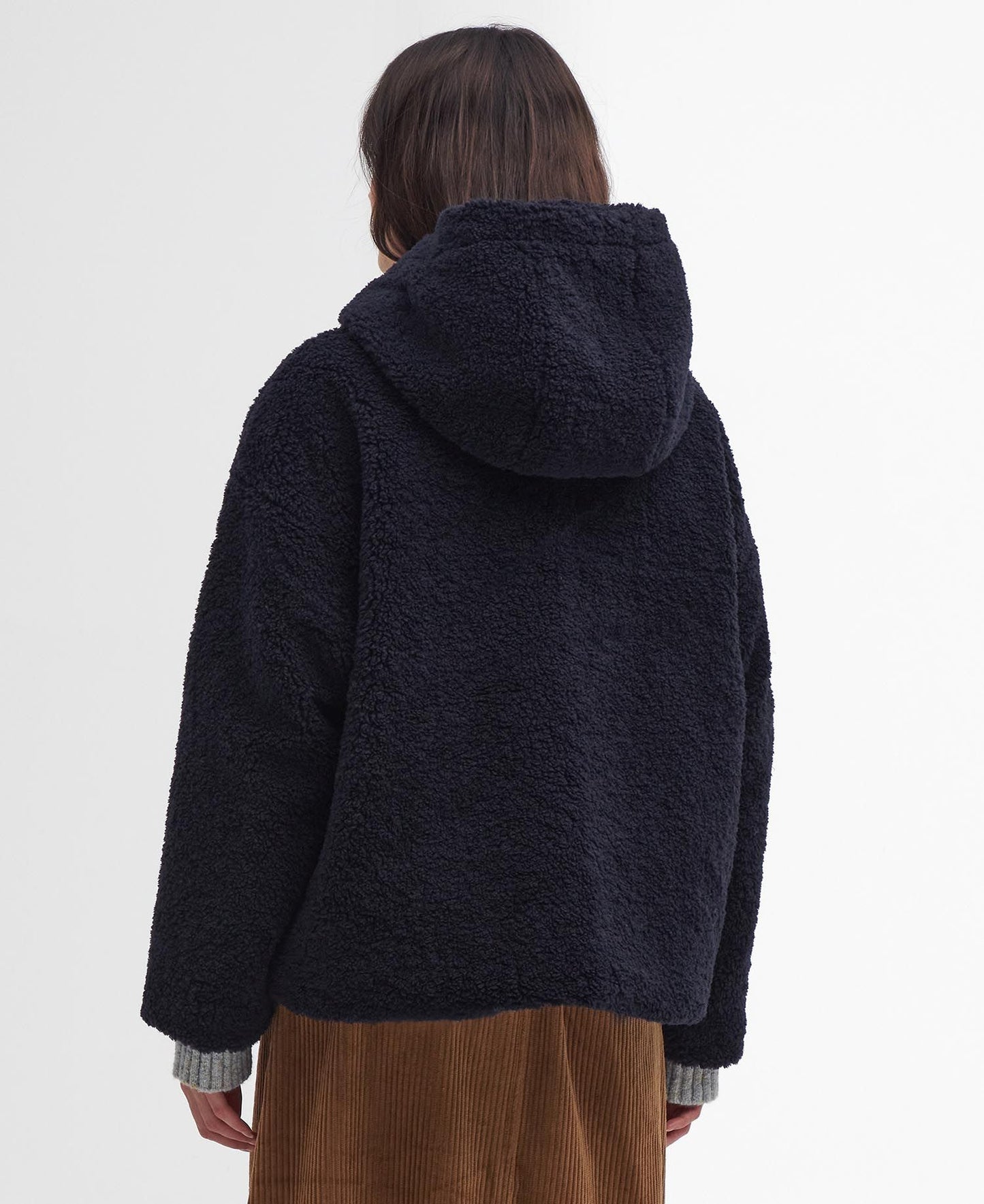 Amber Fleece - Dark Navy/Military Brown/Light Sand