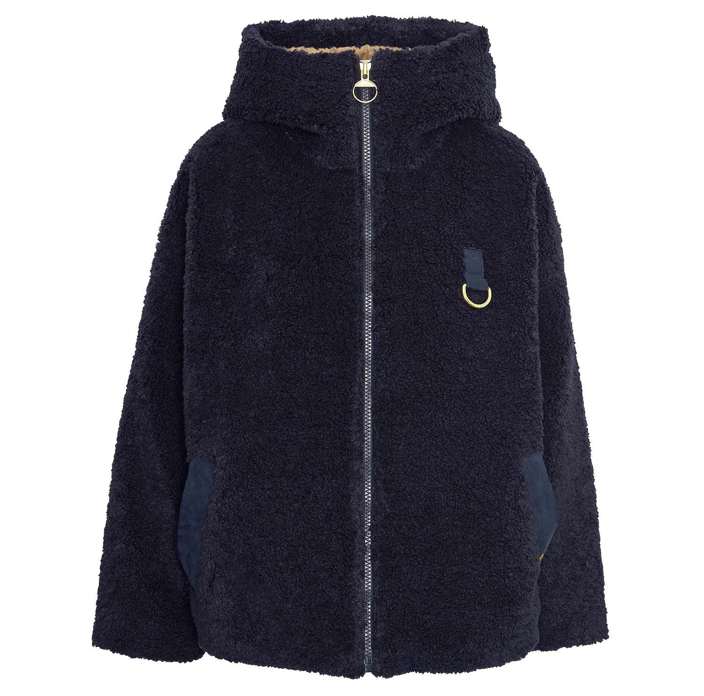 Amber Fleece - Dark Navy/Military Brown/Light Sand