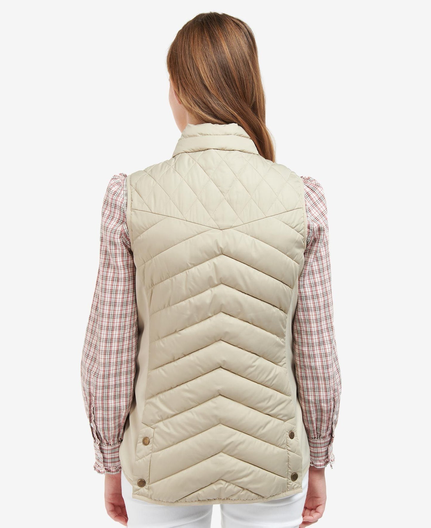 Women's Stretch Cavalry Gilet - Light Sand Marl