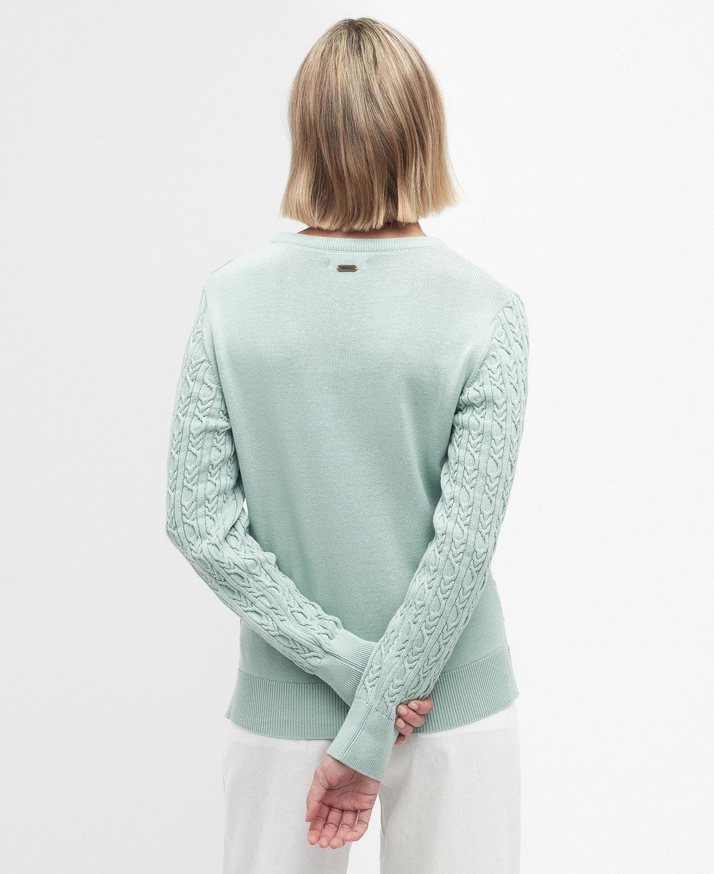 Hampton Knitted Jumper - Bayleaf