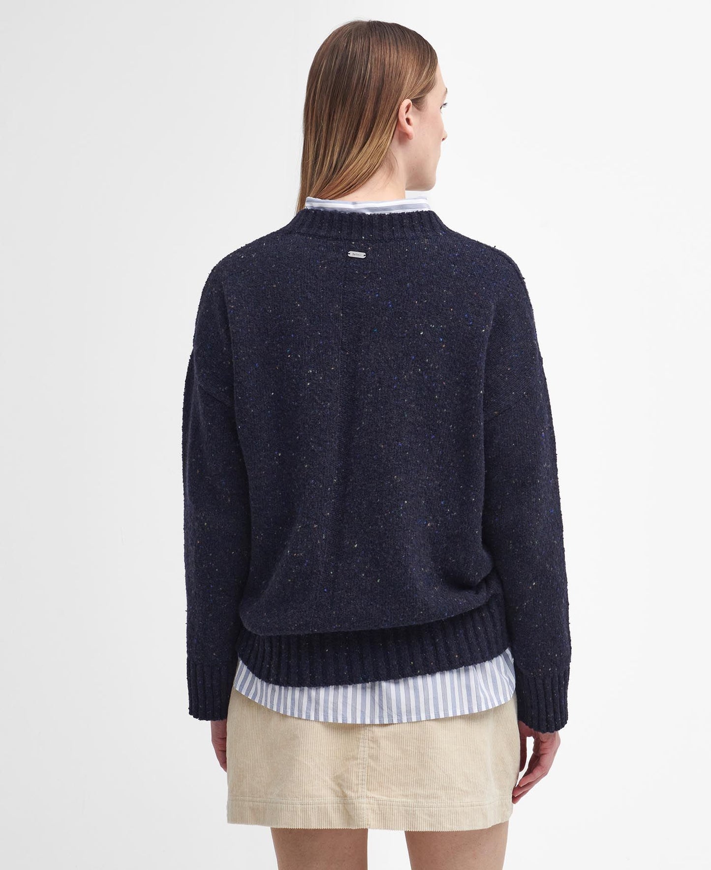 Lavensdale Crew Knitted Jumper - Navy