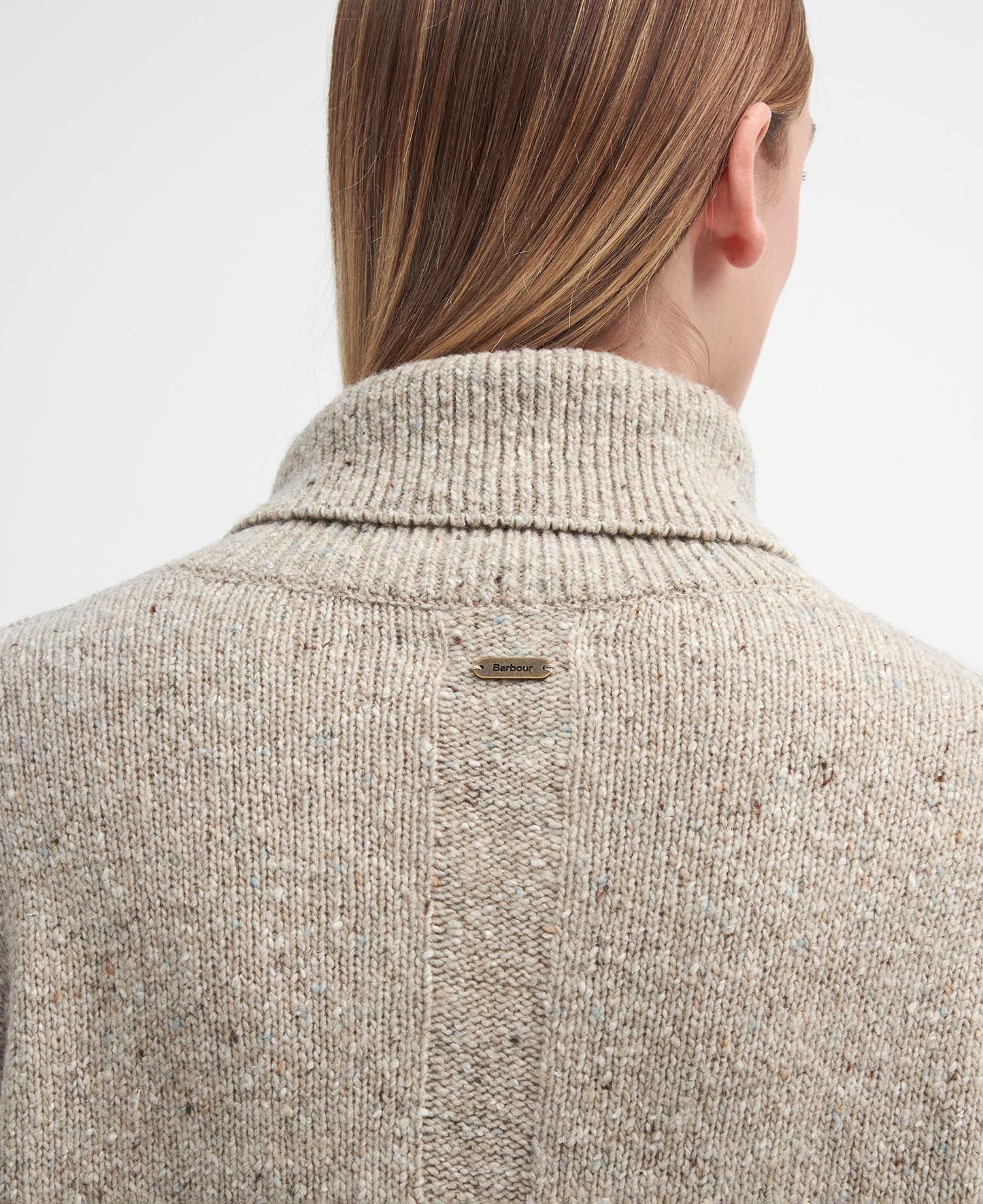 Lavensdale Half-Zip Knitted Jumper - Oatmeal