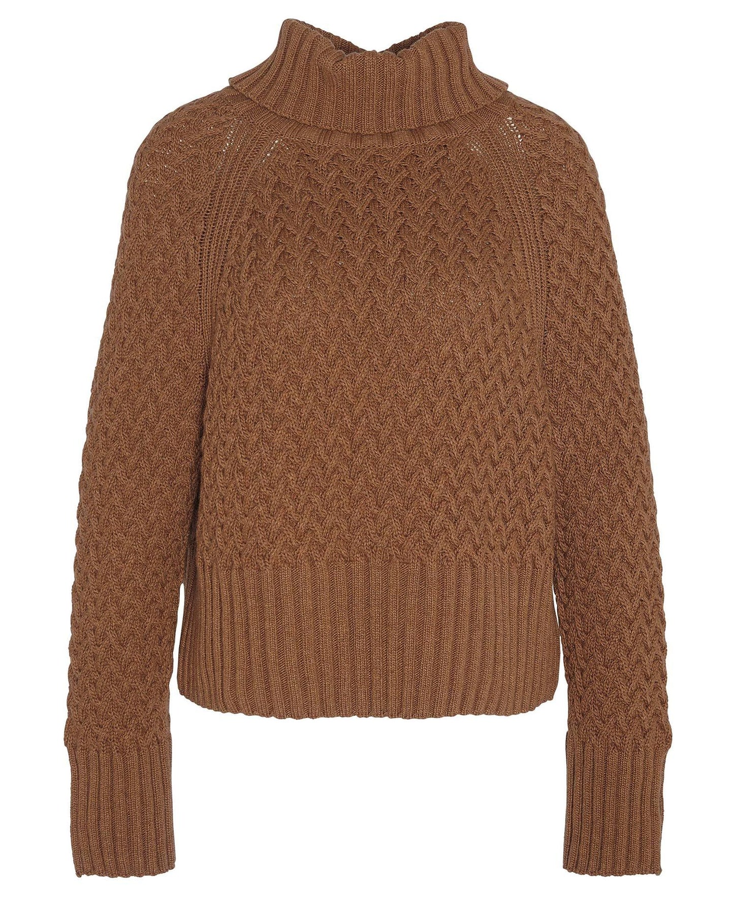 Malton Roll Neck Jumper - Old Gold