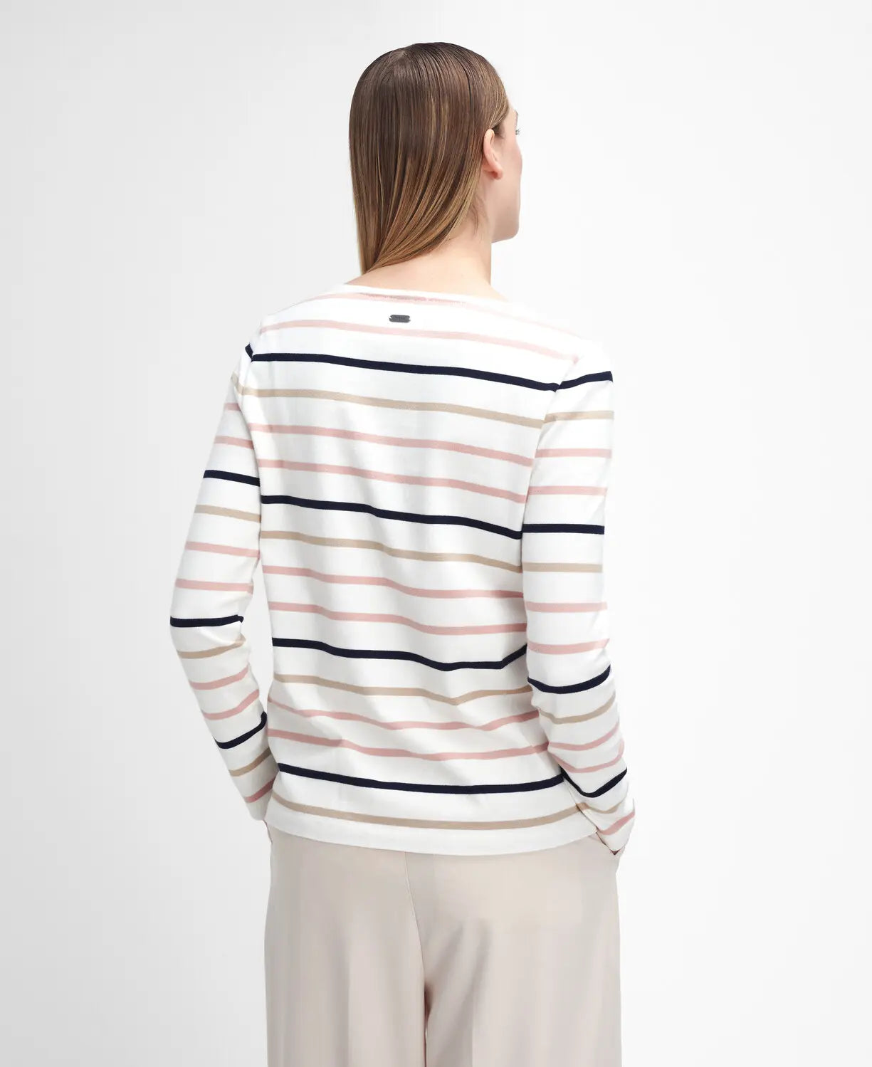 Barbour Hawkins Top - Cloud Stripe