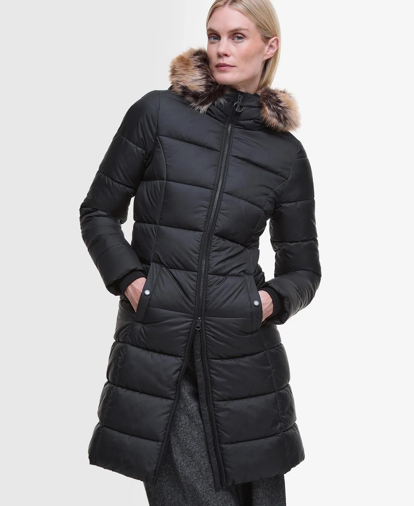 Rosoman Quilted Jacket - Black