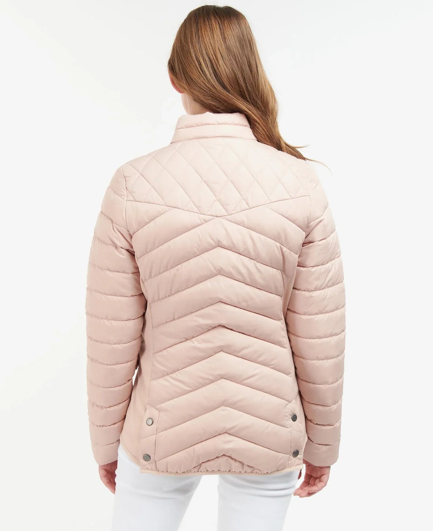 Women's Stretch Cavalry Quilted Jacket - Rose Dust