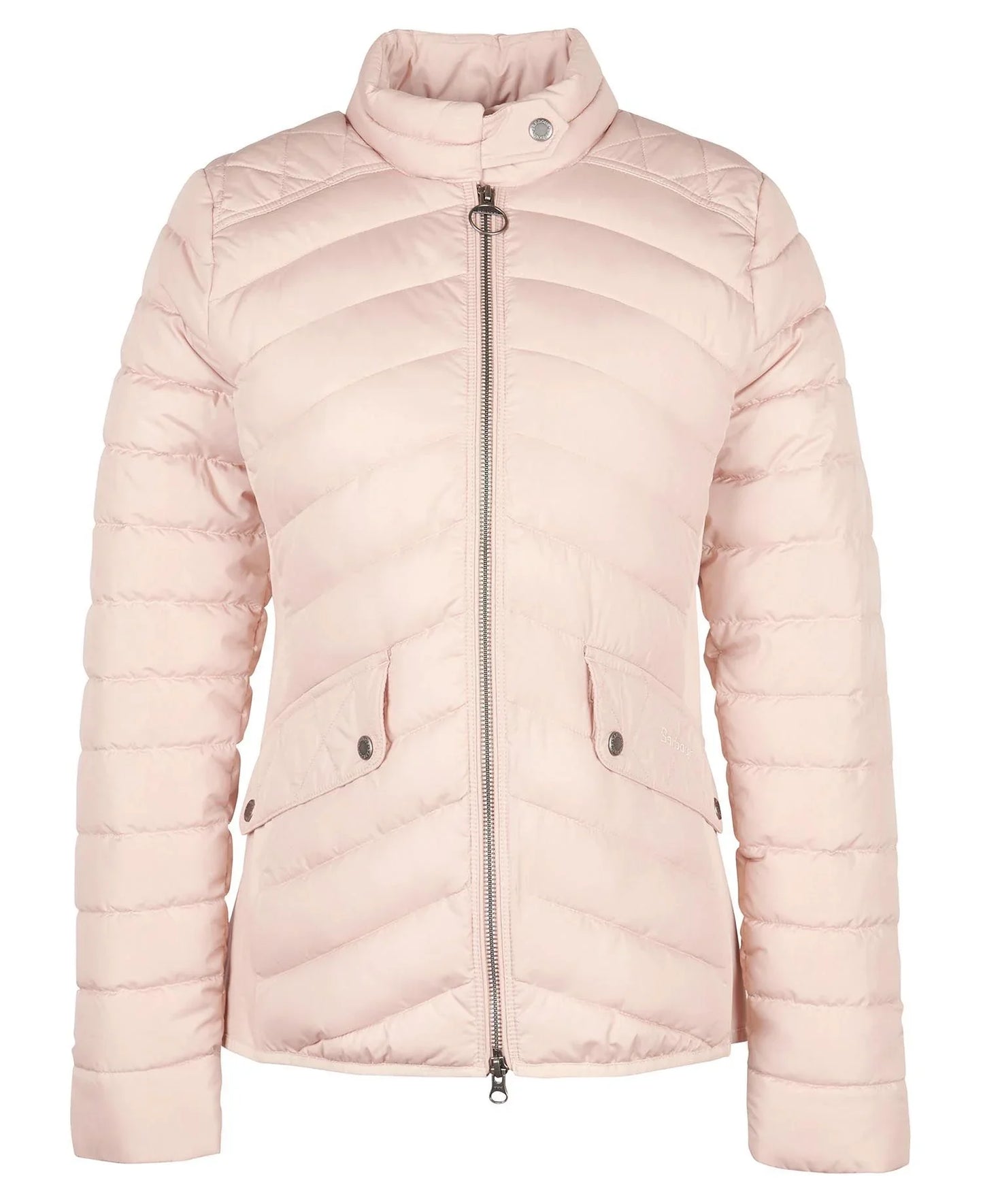 Women's Stretch Cavalry Quilted Jacket - Rose Dust