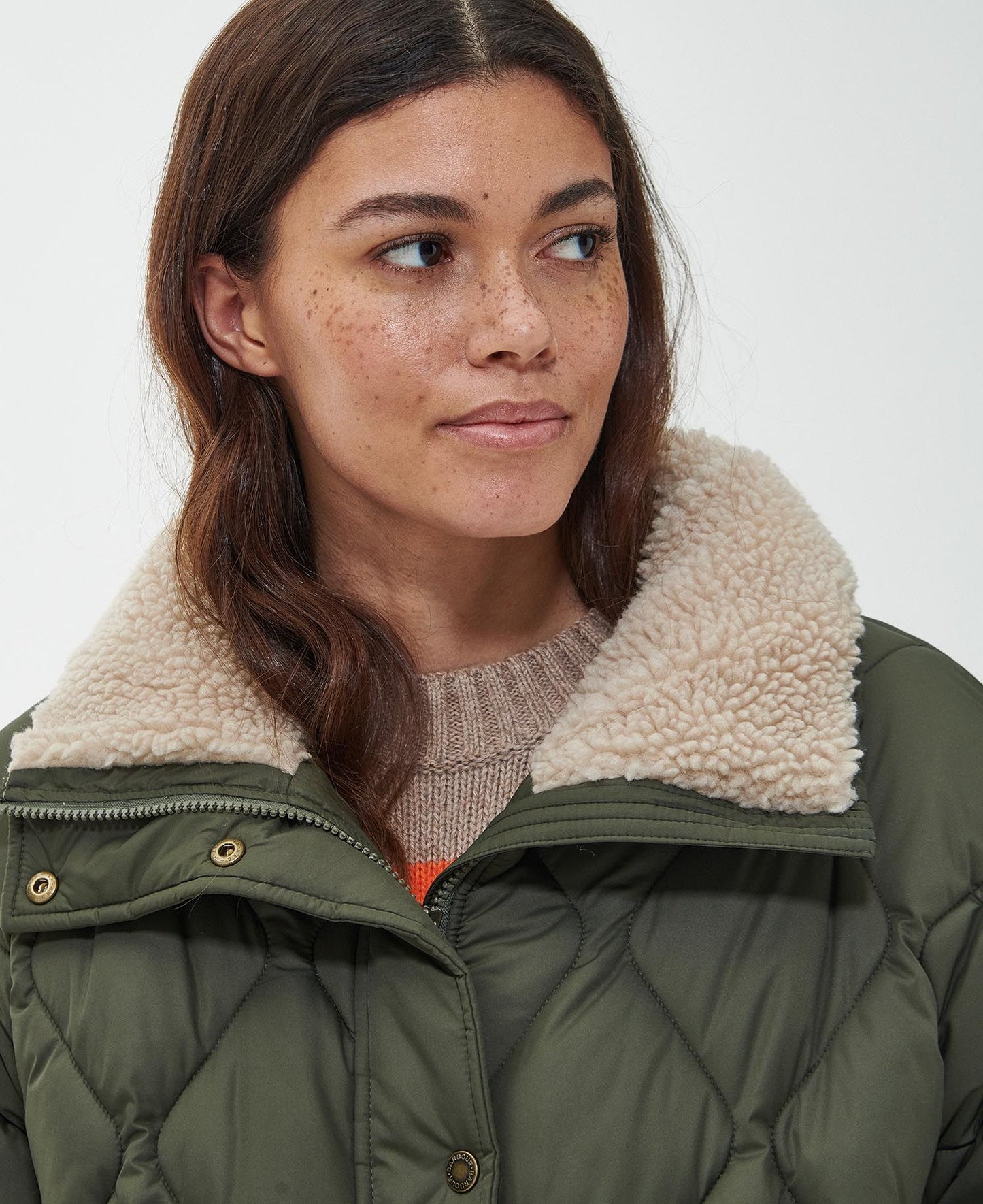 Samphire Quilted Jacket - Deep Olive