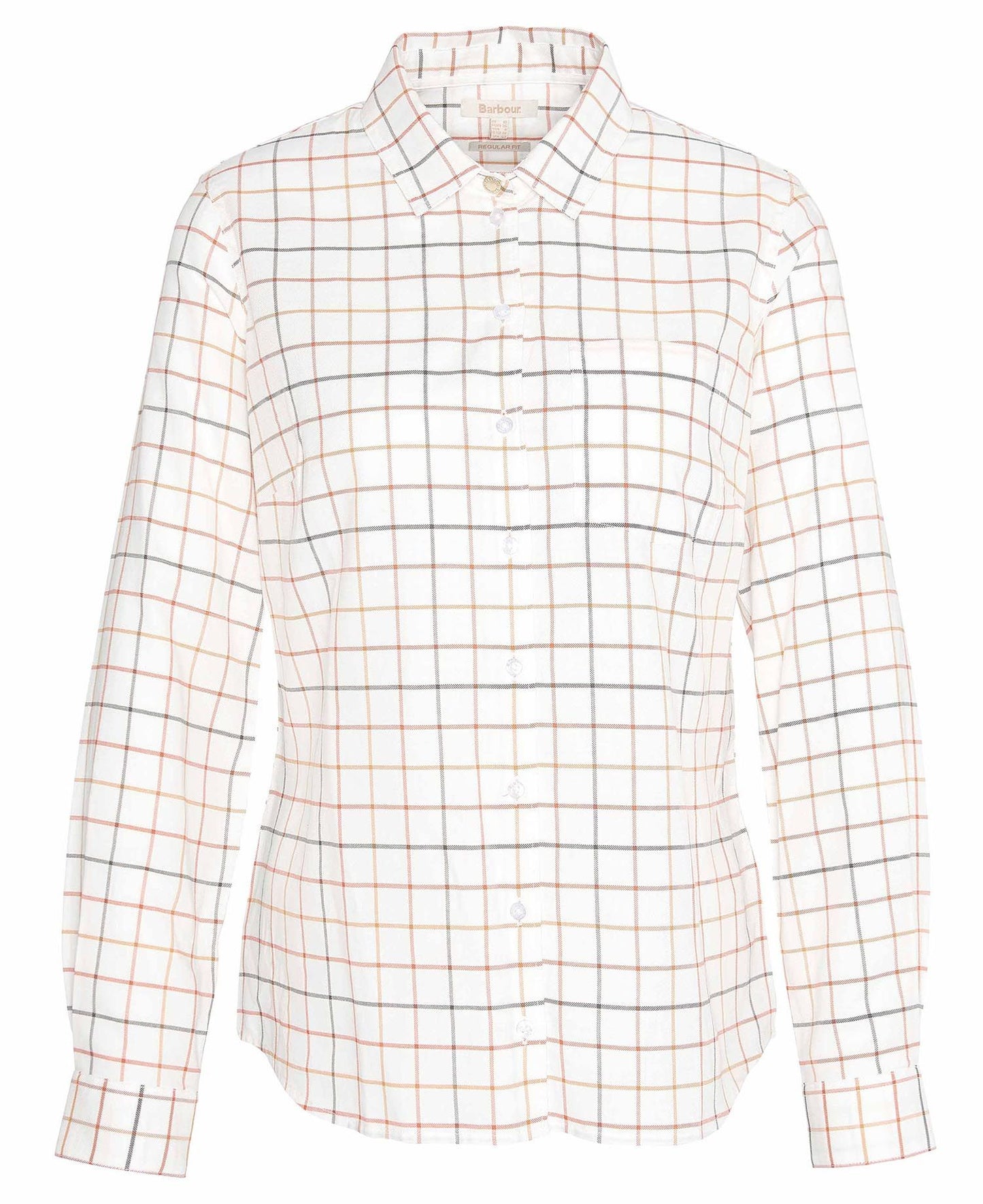 Triplebar Long-Sleeved Shirt - Cloud/Spiced Pumpkin Check