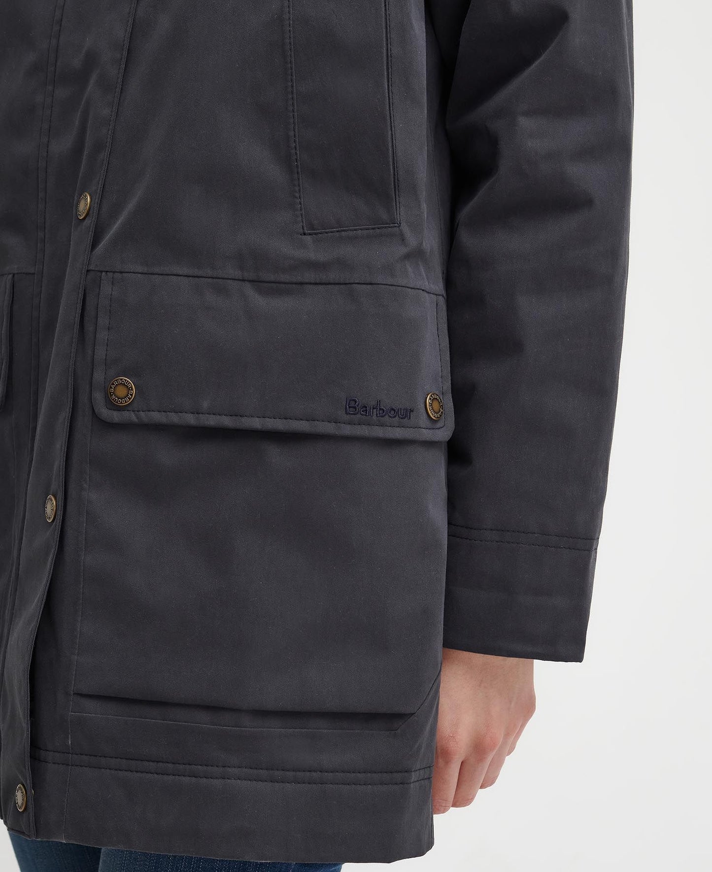 Winter Beadnell Waterproof Jacket - Dark Navy/Classic