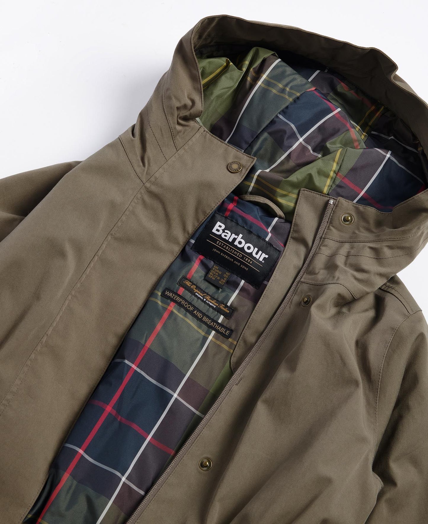 Bowlees Waterproof Jacket - Winter Moss/Classic