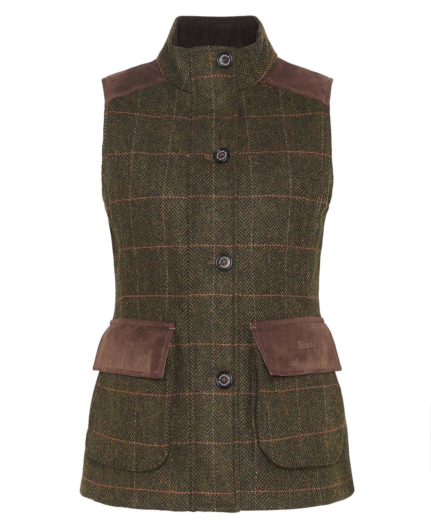 Glades Wool Gilet - Spiced Pumpkin