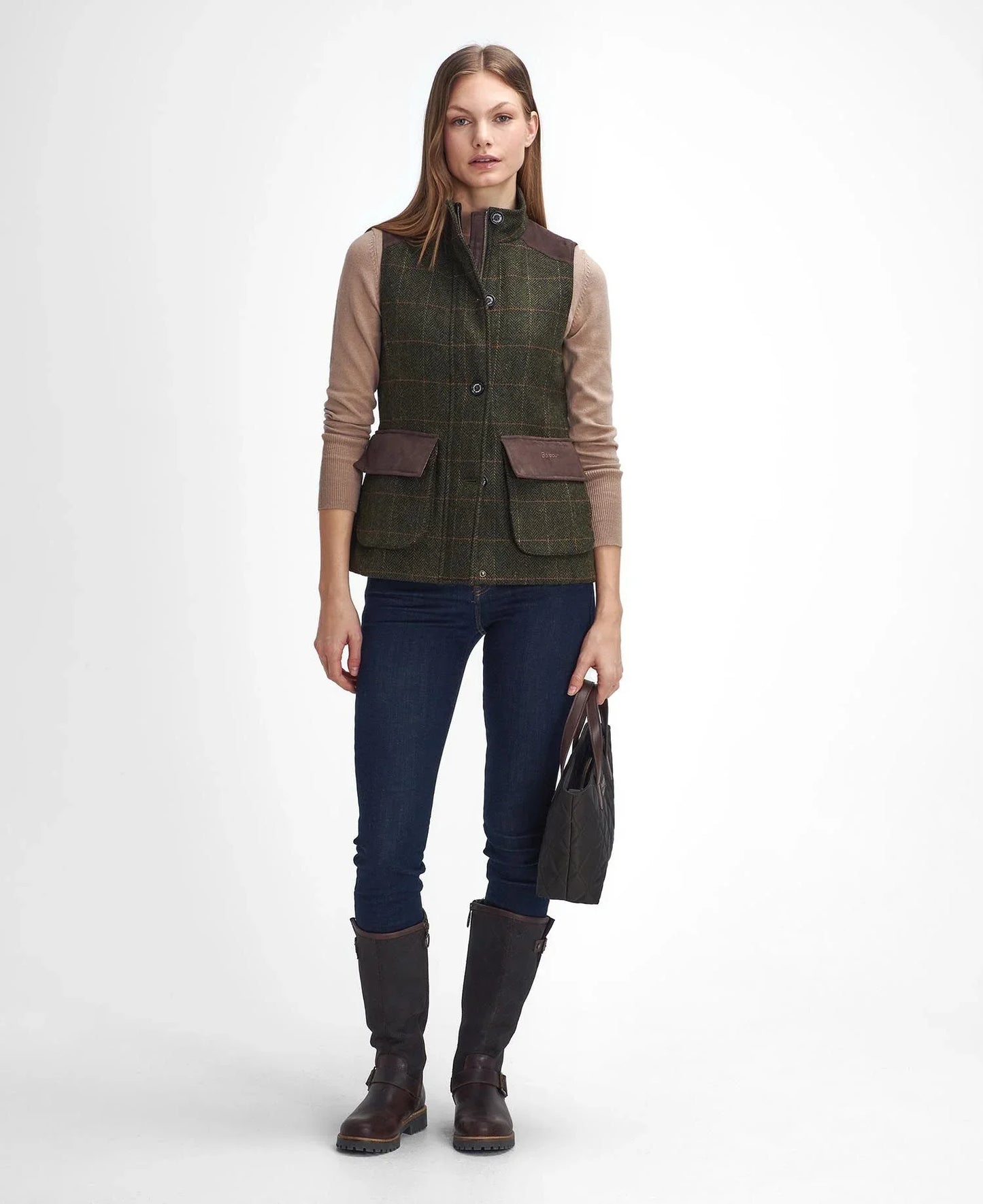 Glades Wool Gilet - Spiced Pumpkin