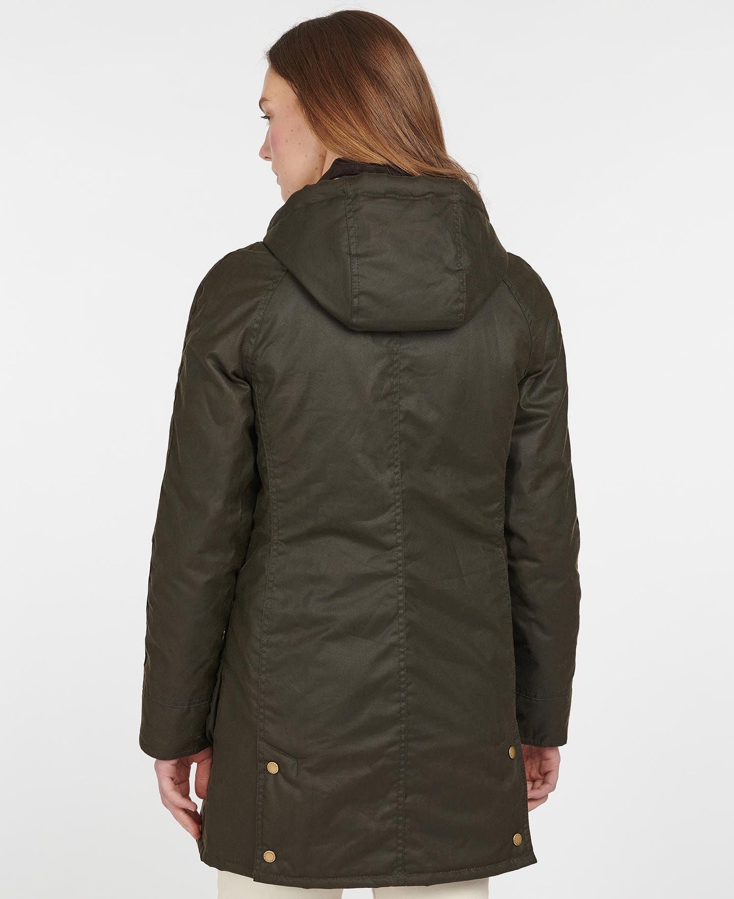 Bower Wax Jacket - Olive