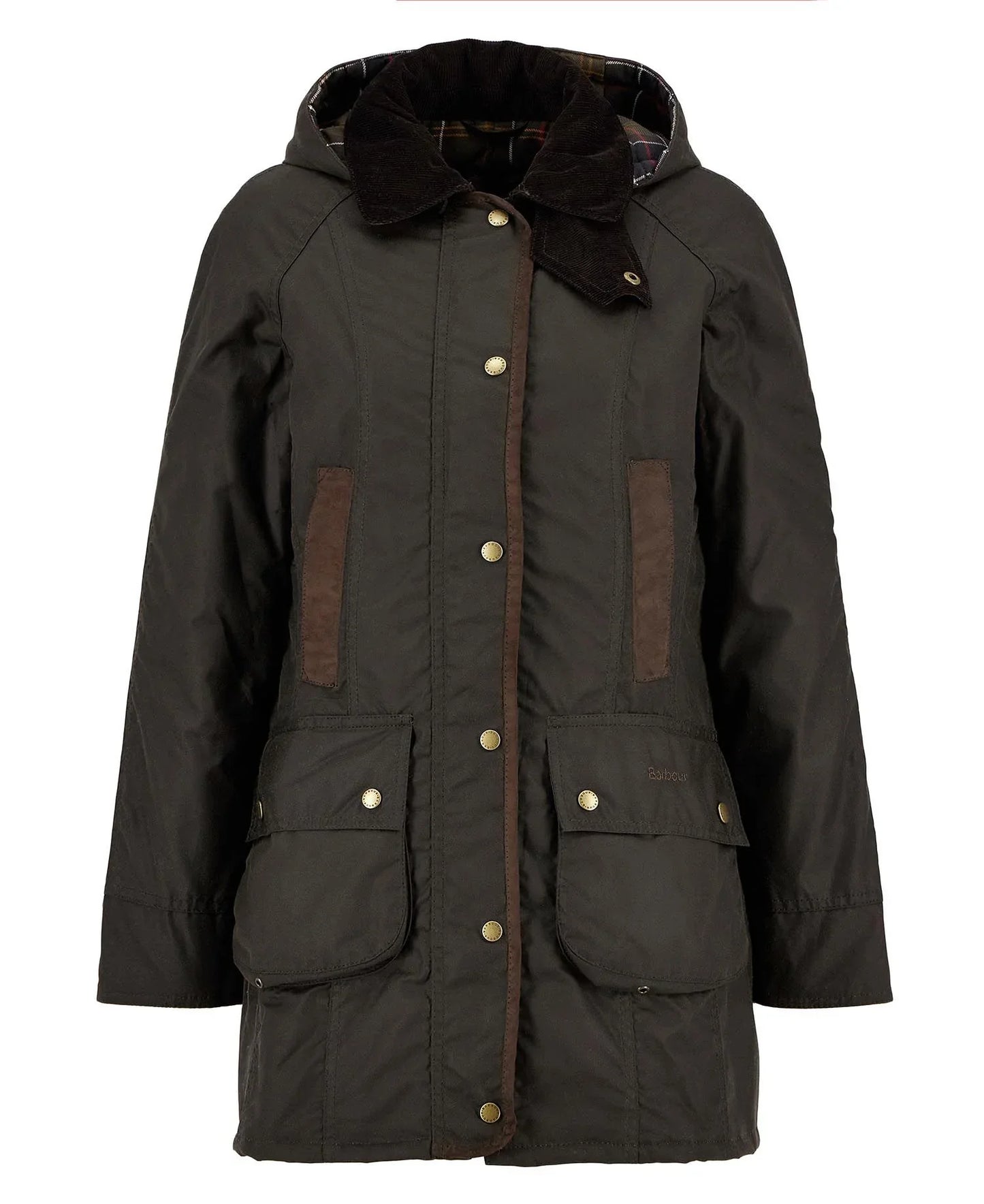 Bower Wax Jacket - Olive