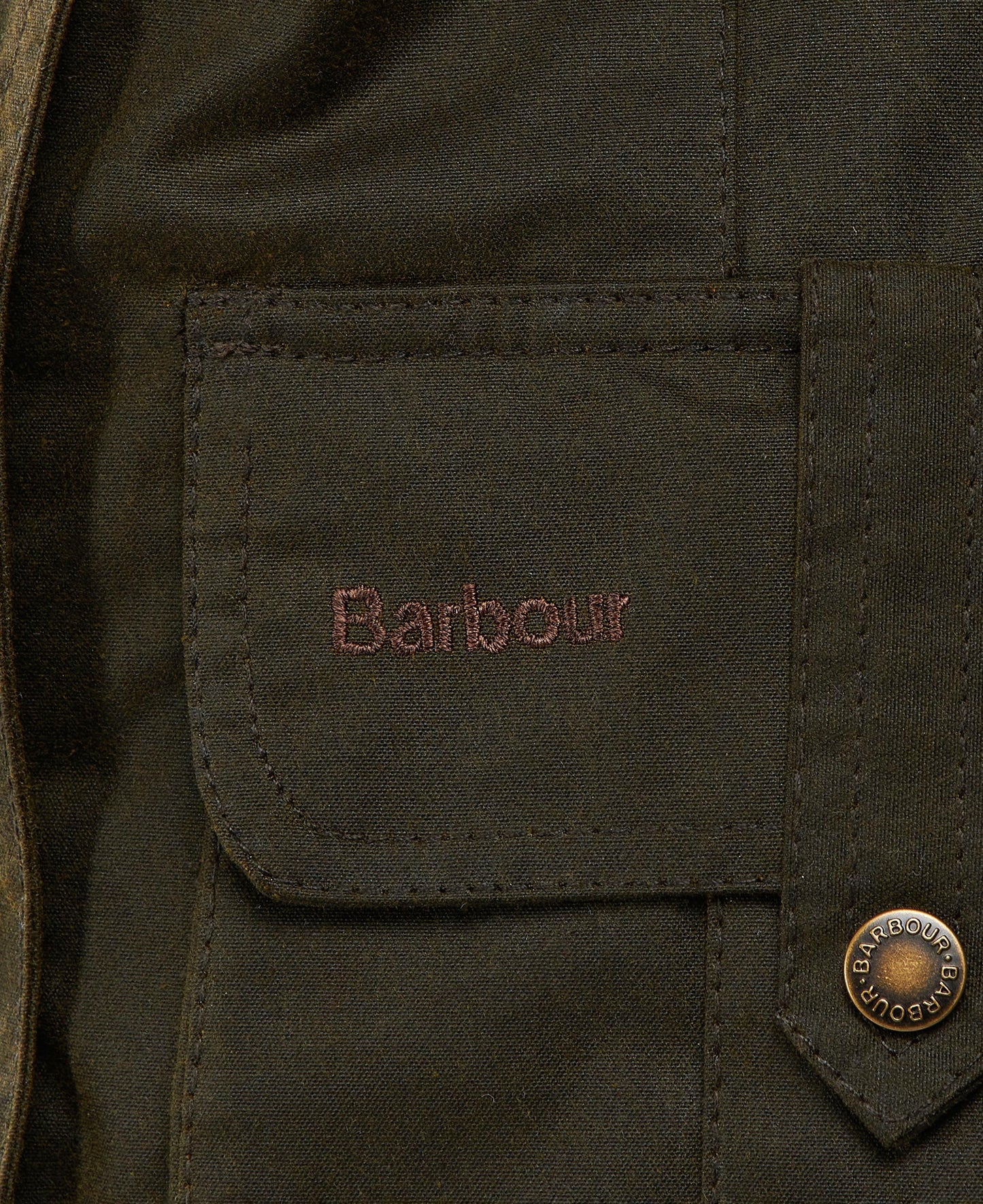 Winter Defence Wax Jacket - Olive