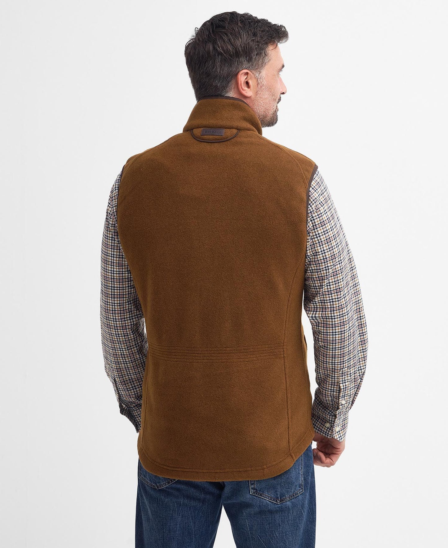 Langdale Fleece Gilet - Rust Brown