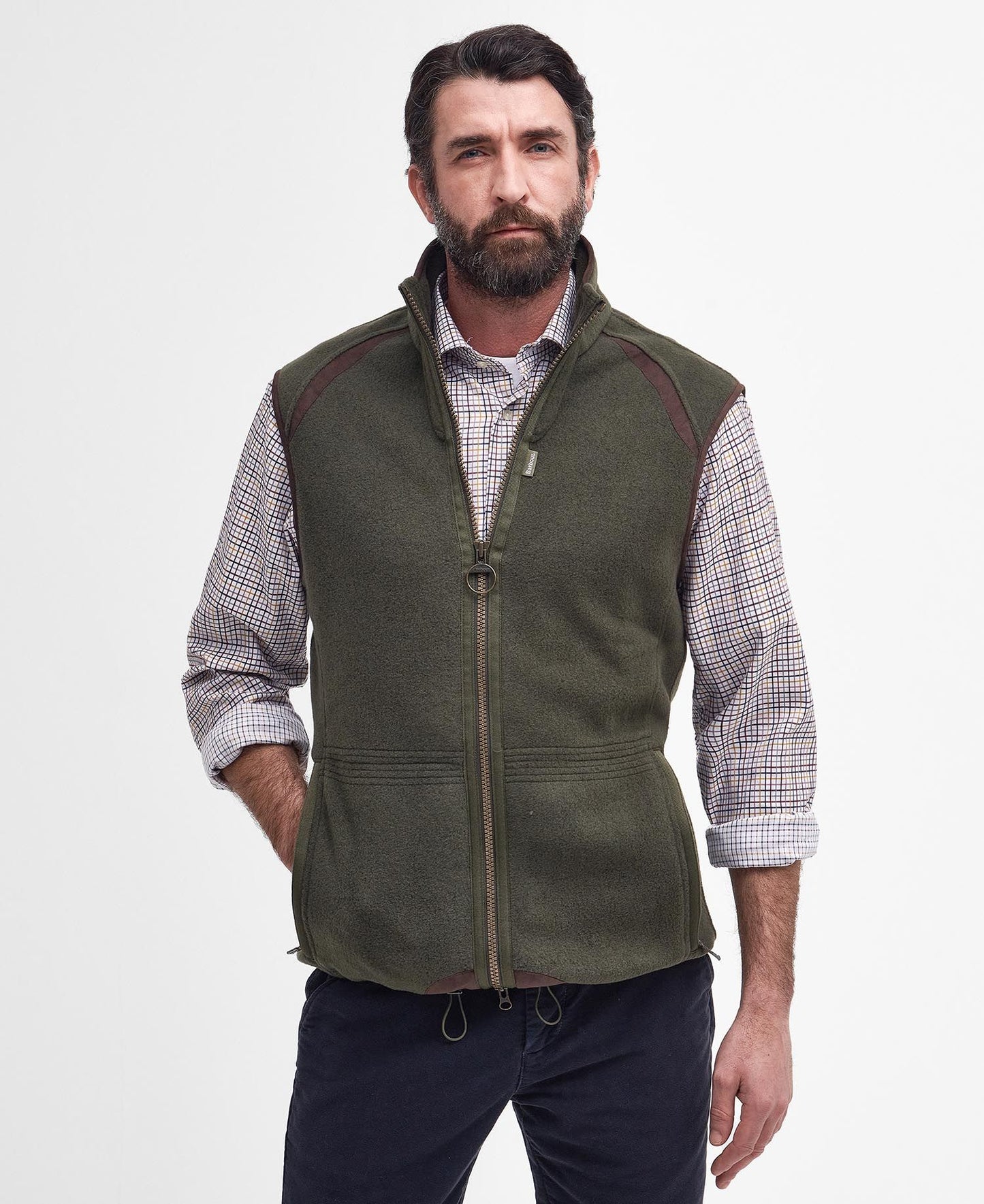 Men's Langdale Fleece Gilet - Olive