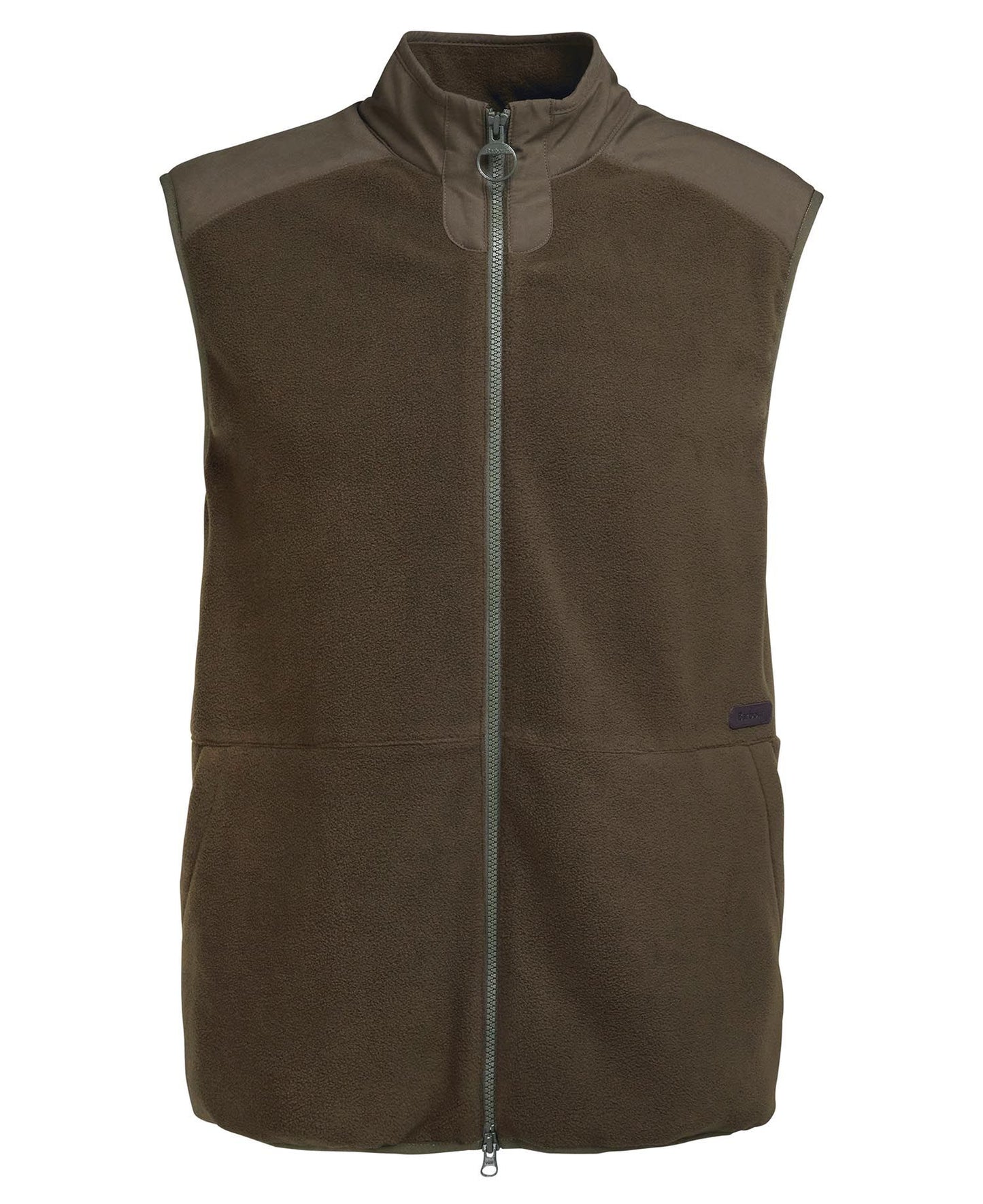 Country Fleece Gilet - Olive