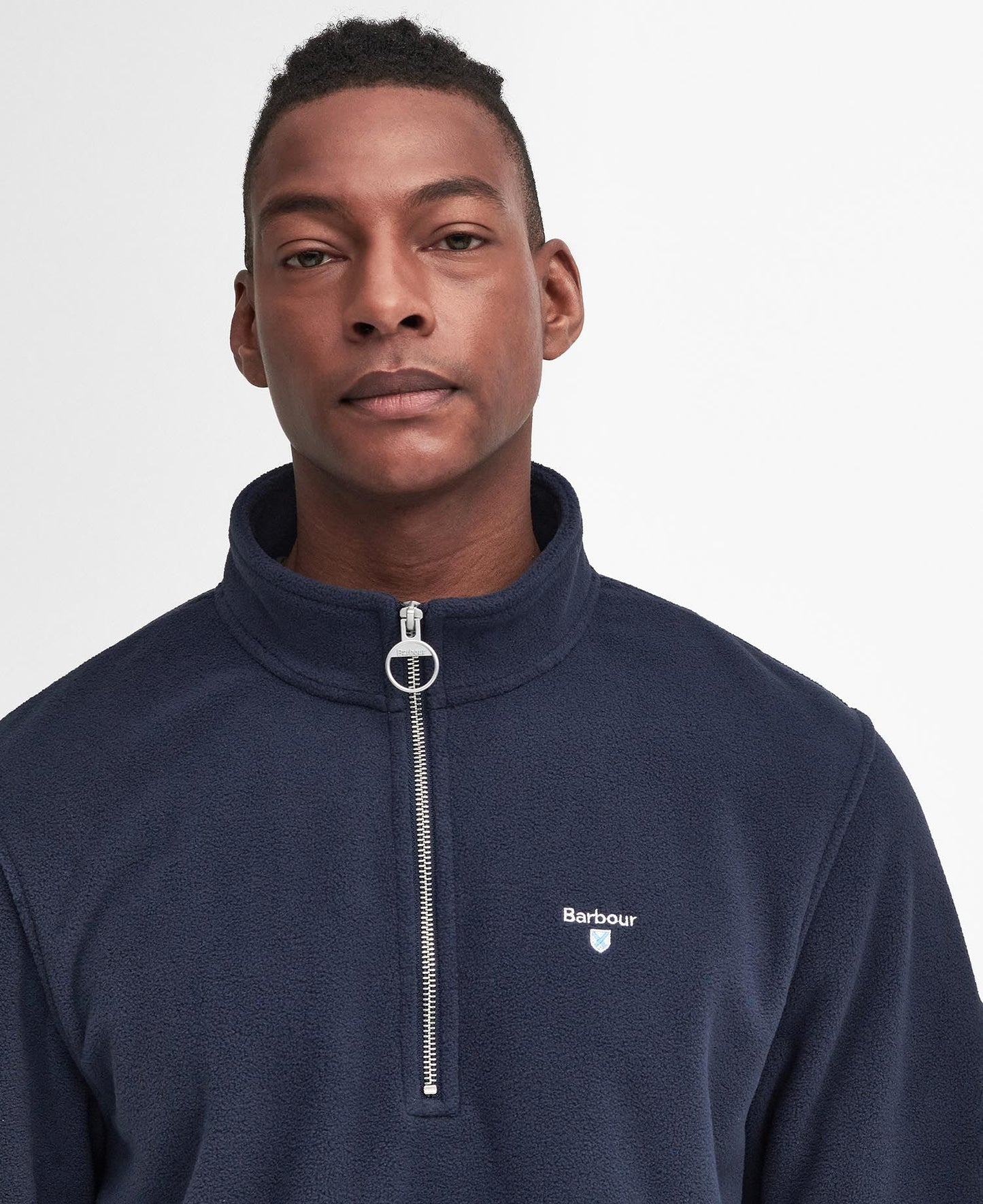 Essentials Half Zip Fleece - Navy