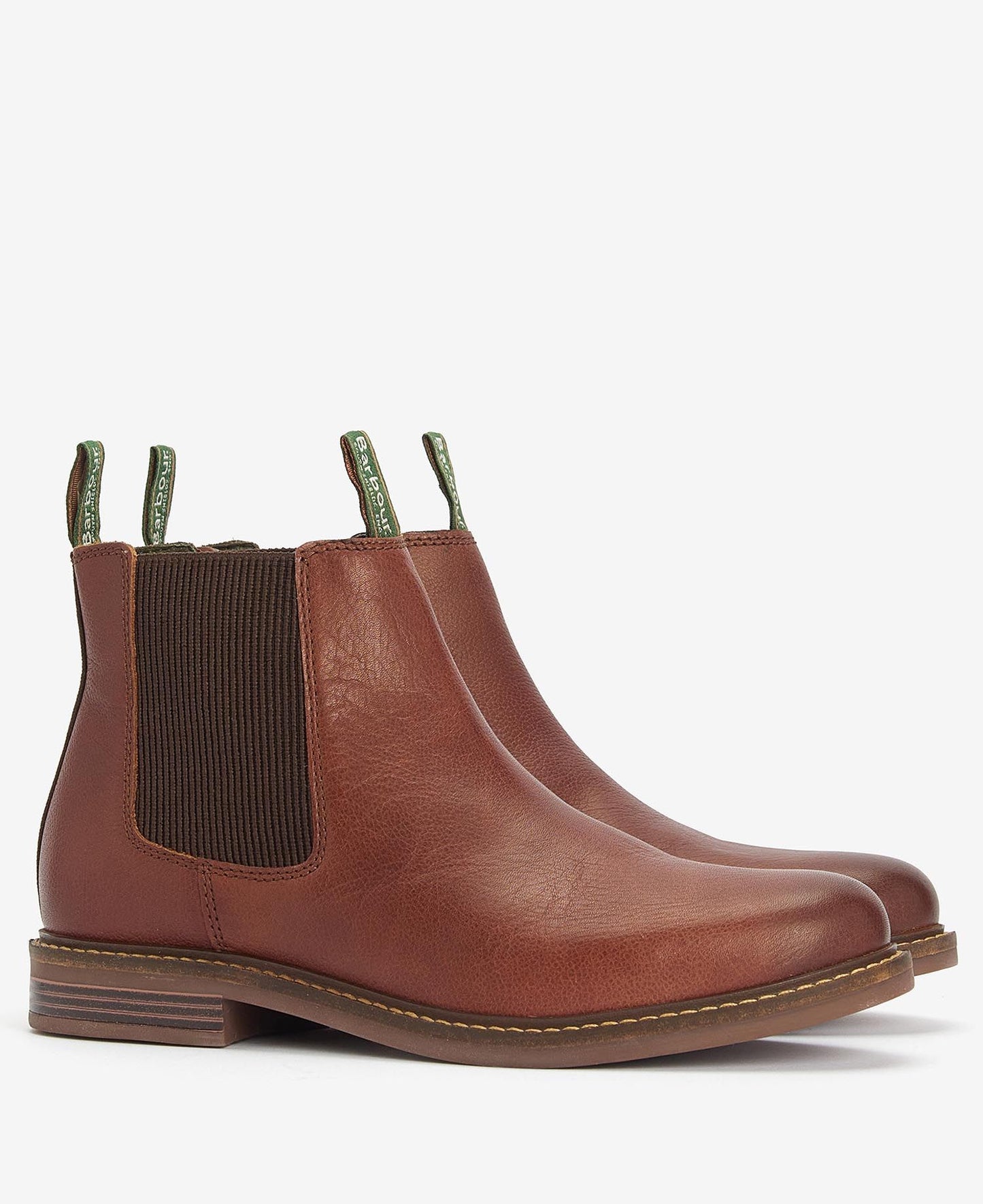 Farsley Chelsea Boots - Teak