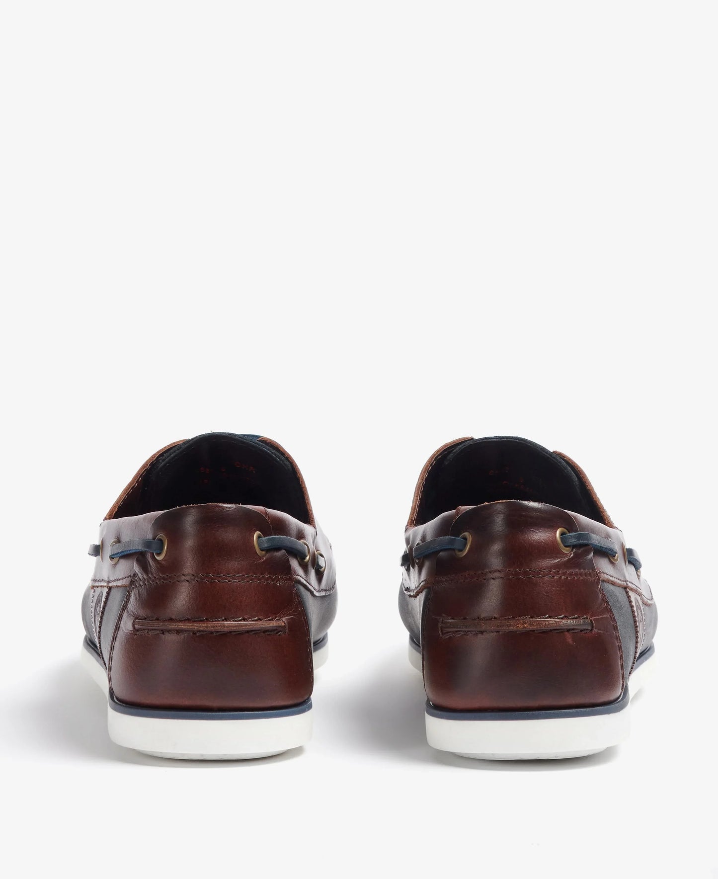 Wake Boat Shoes - Navy/Brown