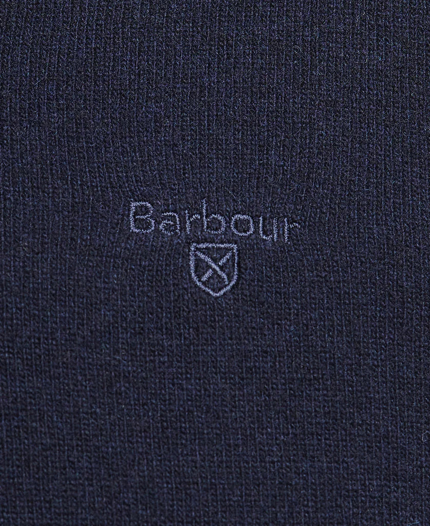 Essential Lambswool V Neck Jumper - Navy