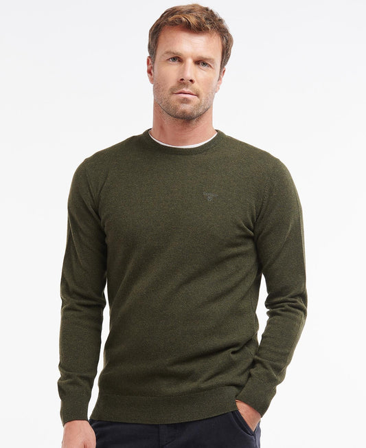 Essential Lambswool Crew Neck Sweatshirt - Seaweed