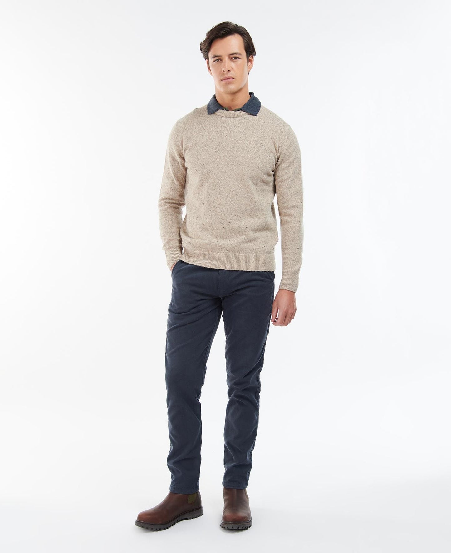 Essential Tisbury Crew-Neck Sweatshirt - Stone