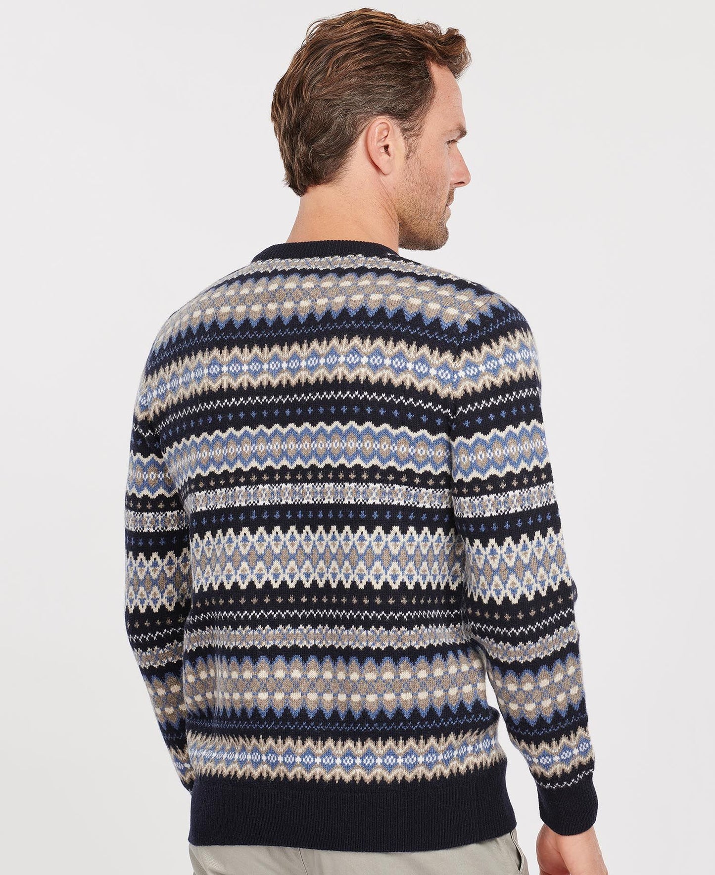 Case Fair Isle Jumper - Midnight