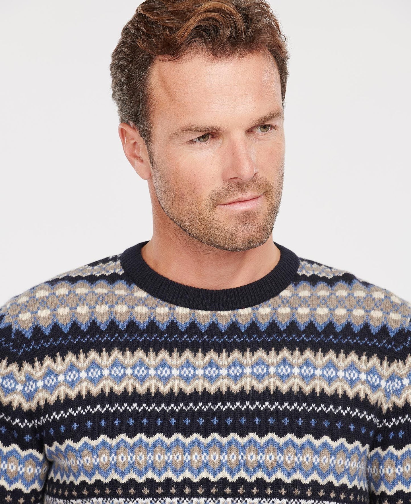 Case Fair Isle Jumper - Midnight