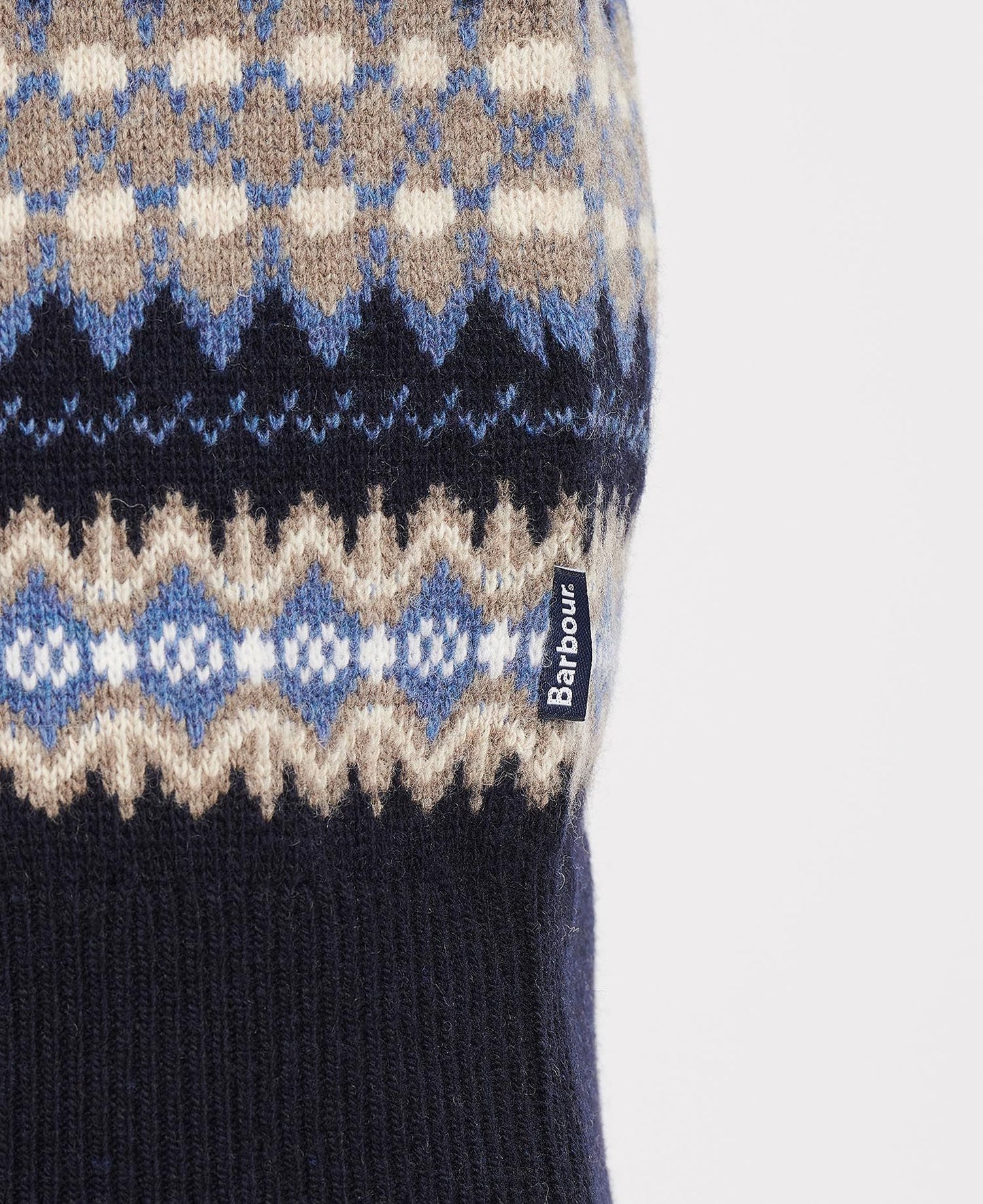 Case Fair Isle Jumper - Midnight